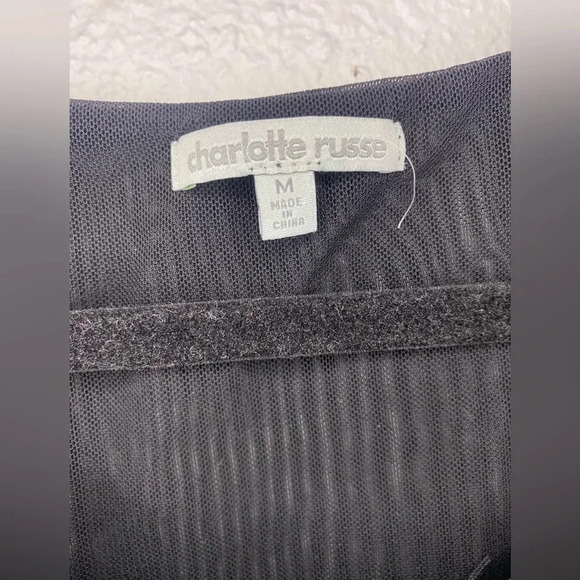 Charlotte Russe , sheer top - Picture 3 of 5
